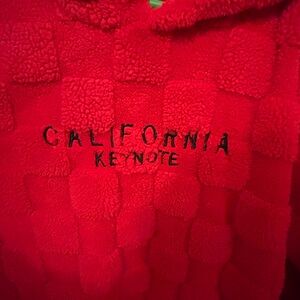 Red California Keynote Hoodie